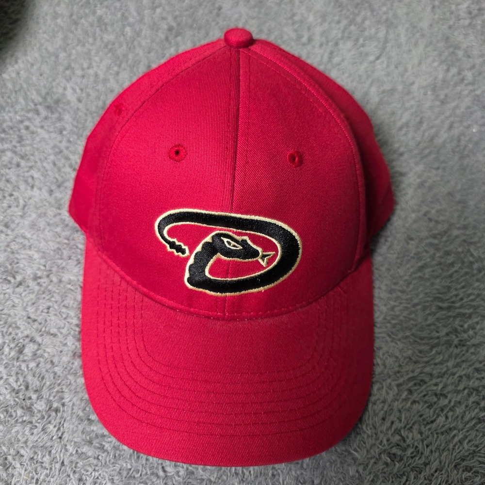 '47 Brand Kids Youth Arizona Diamondbacks Hat Red Embroidered Snake MLB Cap